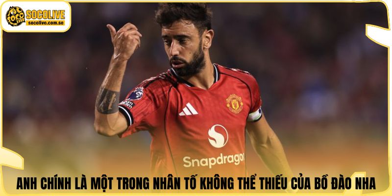 Anh chính là một trong nhân tố không thể thiếu của Bồ Đào Nha