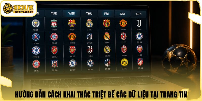 Hướng dẫn cách khai thác triệt để các dữ liệu tại trang tin