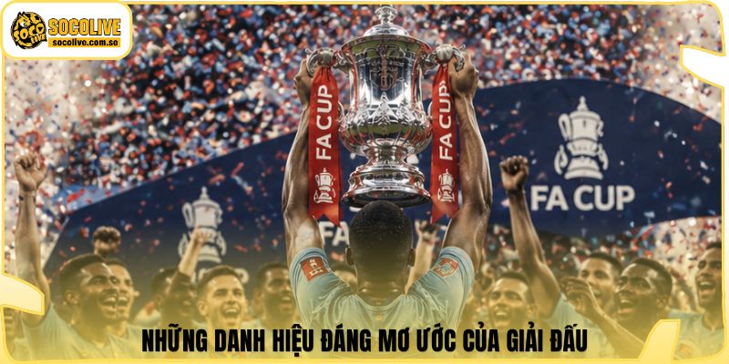 Những danh hiệu đáng mơ ước của giải đấu