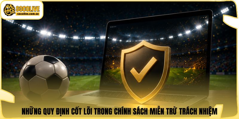 Những quy định cốt lõi trong chính sách miễn trừ trách nhiệm