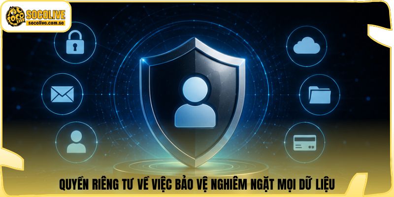 Quyền riêng tư về việc bảo vệ nghiêm ngặt mọi dữ liệu