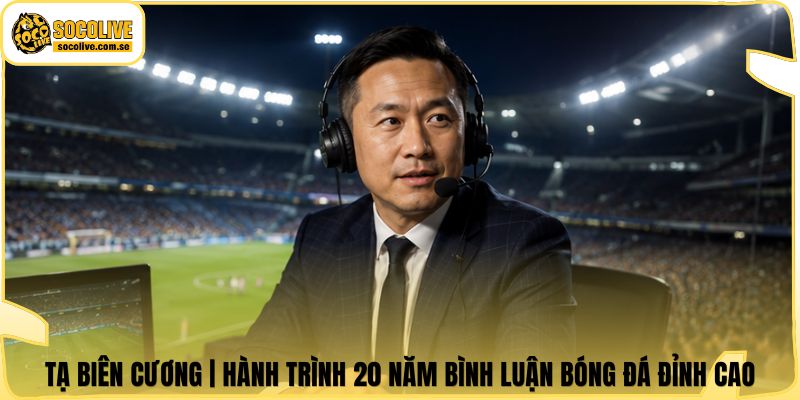 Tạ Biên Cương | Hành Trình 20 Năm Bình Luận Bóng Đá Đỉnh Cao